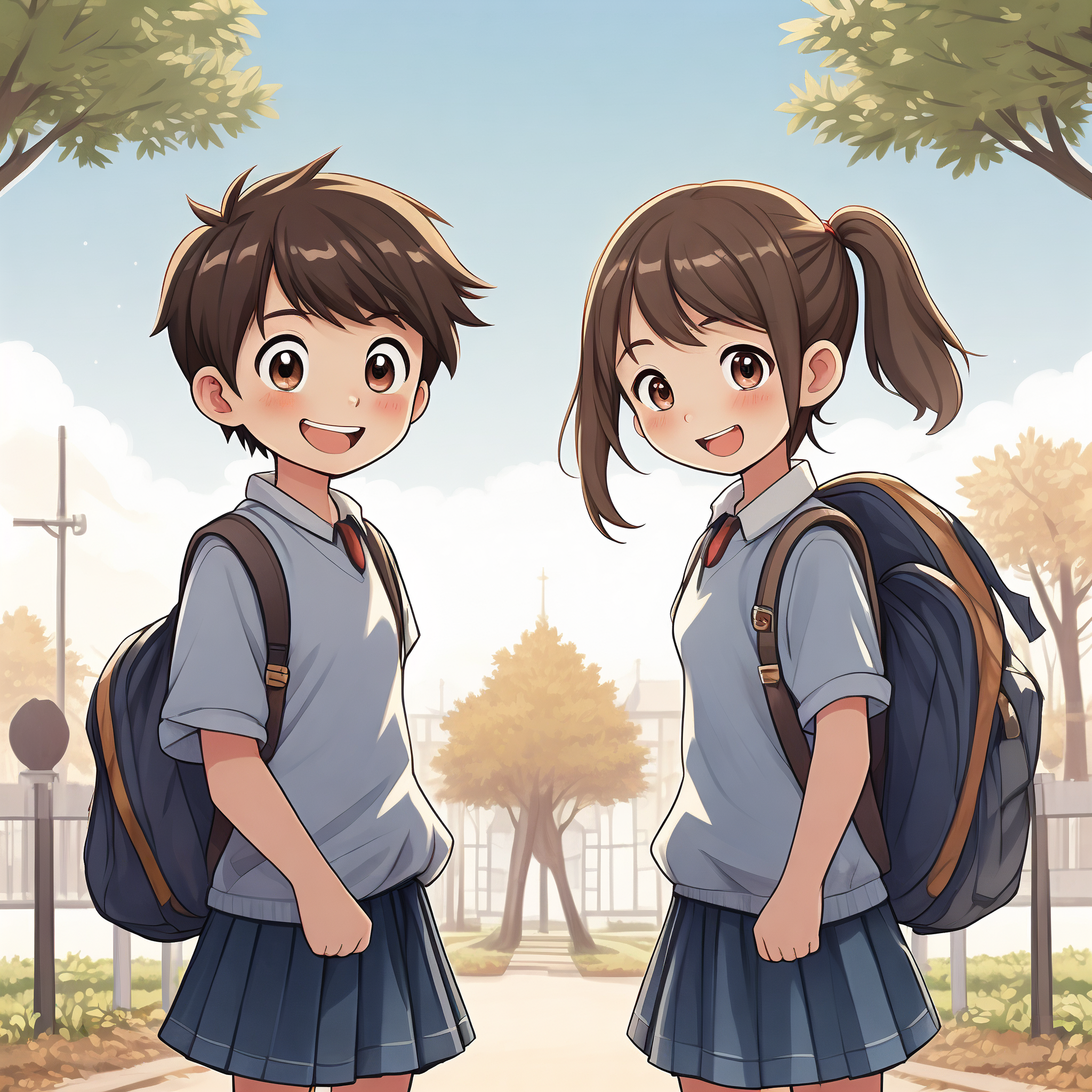 小学生动漫图片，流行的文化表达艺术